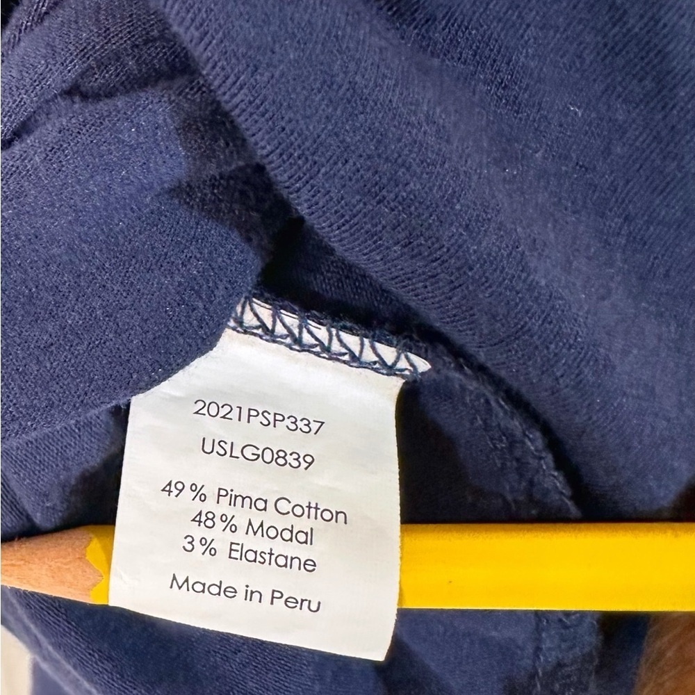 Universal Standard T-Shirt Dress Size 2XS 6-8 Short Sleeve Shift Slits In Blue - Picture 8 of 10